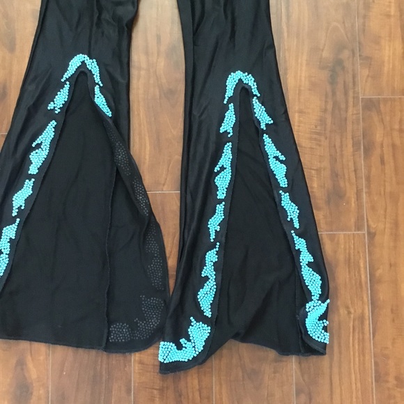 Sheer Top w/ Matching Flare Pant Ensemble 🎈 - Picture 7 of 7